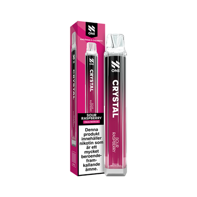 N One Crystal Engångs Vape - Sour Raspberry