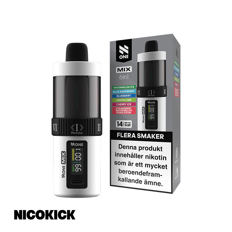 N One 6in1 Podsystem - White Mix