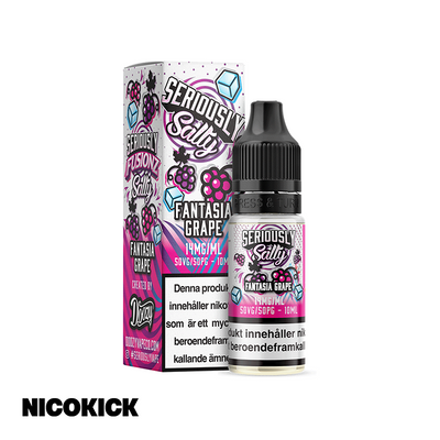 Seriously Salty - Fantasia Grape (10ml E-juice)