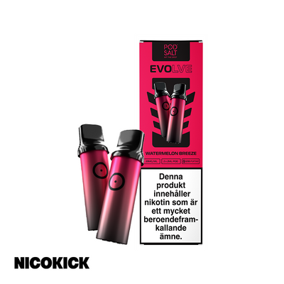 Evolve Pod - Watermelon Breeze (2-Pack)