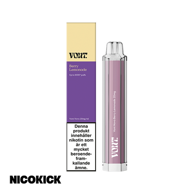 Vont Nova Engångs Vape - Berry Lemonade