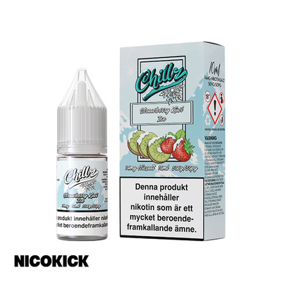Chillz - Strawberry Kiwi Ice (10ml E-juice)