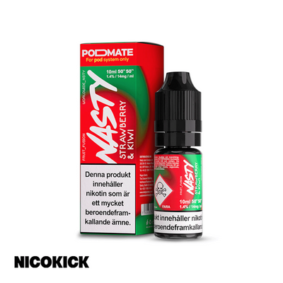 Nasty Salt - Strawberry Kiwi (10ml E-juice)