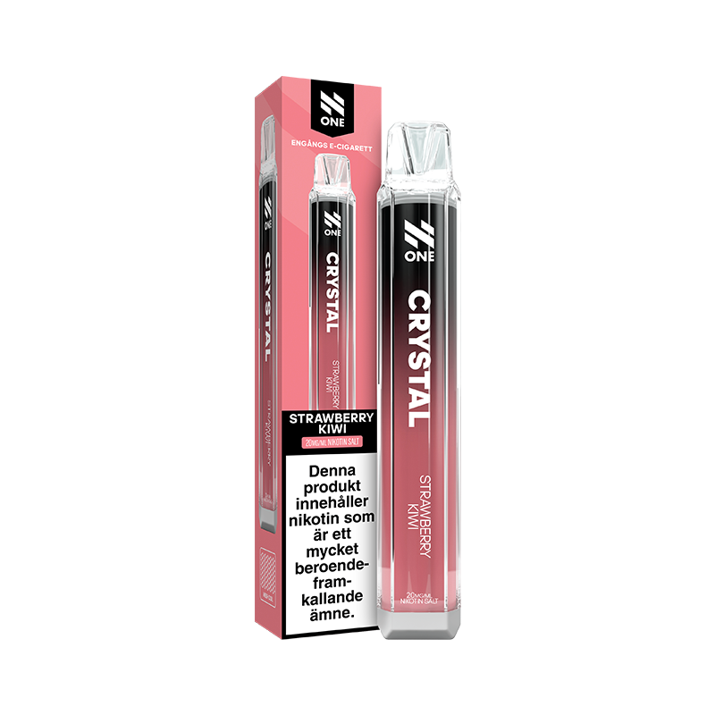 N One Crystal Engångs Vape - Strawberry Kiwi