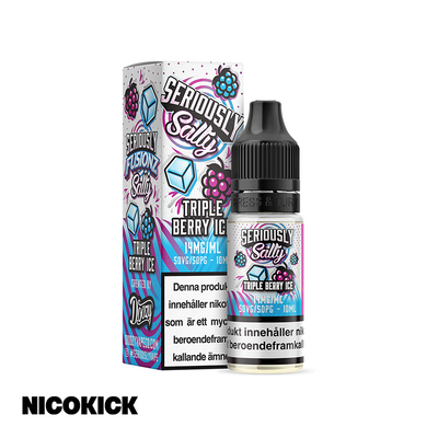 Seriously Salty - Triple Berry Ice (10ml E-juice)