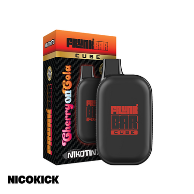 Frunk Bar Cube Zero Engångs Vape - Cherry on Cola