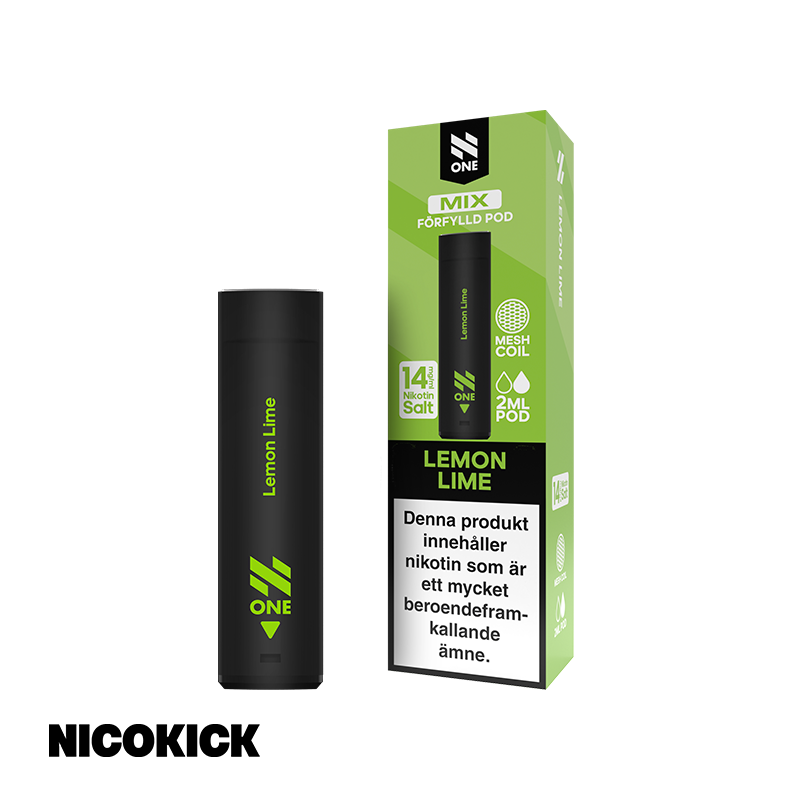 N One 6in1 Pod - Lemon Lime