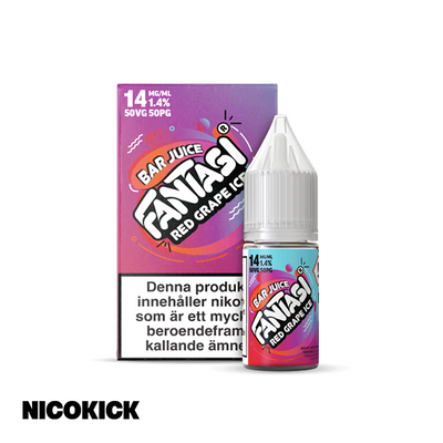 Fantasi Bar Salt - Red Grape Ice (10ml E-juice)