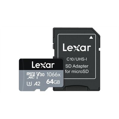 Lexar Professional MicroSDXC 1066x 64GB
