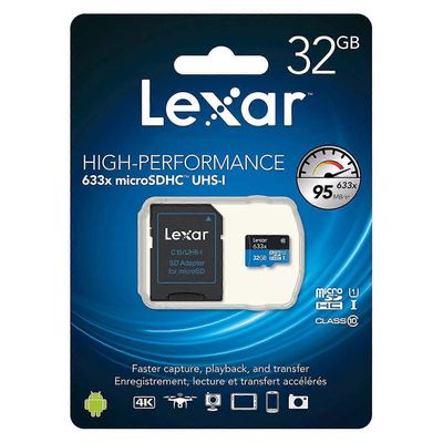 Lexar MicroSD 633x 32GB