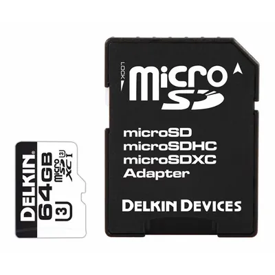 Delkin MicroSD Advantage 64GB