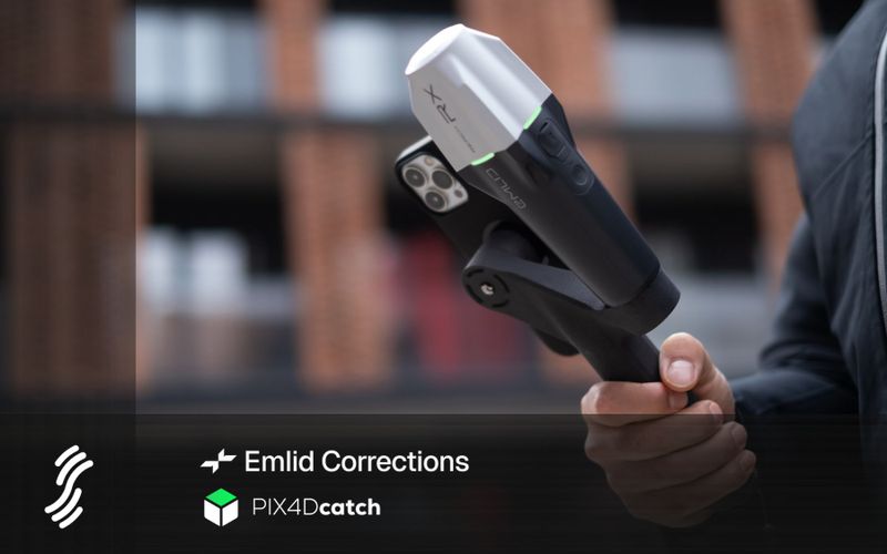 Emlid Corrections i Pix4Dcatch