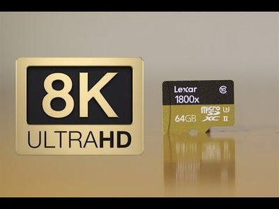 Lexar MicroSD 1800x 64GB
