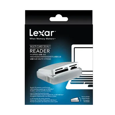 Lexar Multi-card 25-in-1 Reader USB3.0
