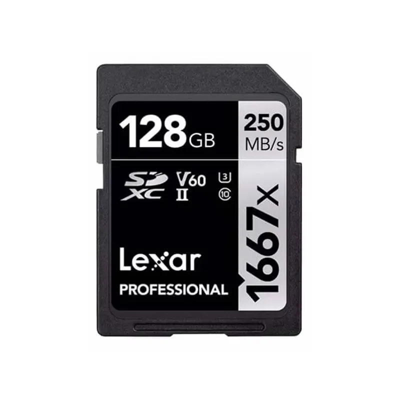 Lexar Professional SD-card 1667x 128GB