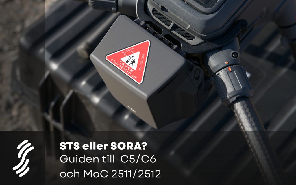 STS eller SORA? Guiden till C5/C6 och MoC 2511/2512