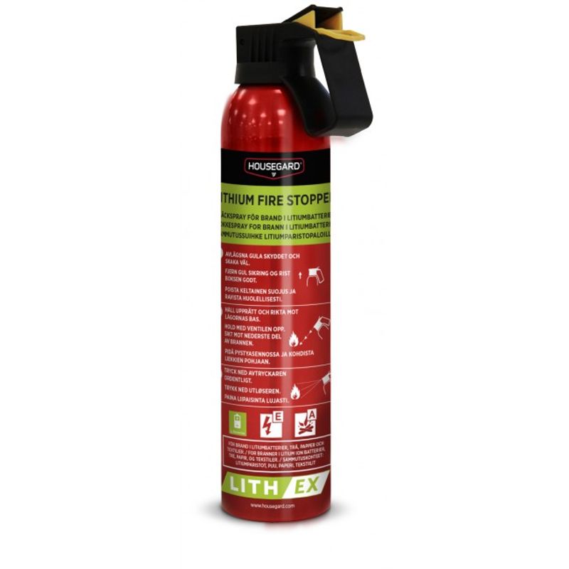 Housegard Lith-EX AVD Släckspray 500 ml