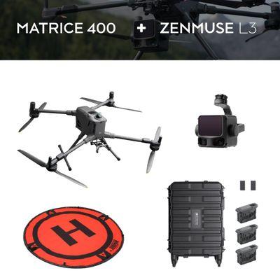 DJI Matrice 400 + Zenmuse L3-paket