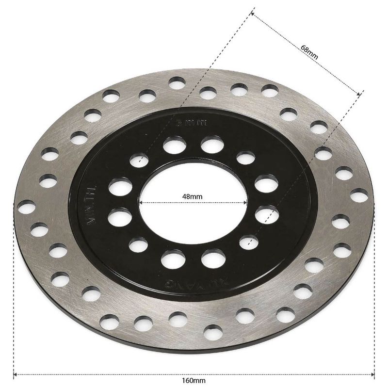 Bromsskiva 160mm, ATV / Fyrhjuling 110cc, 125cc