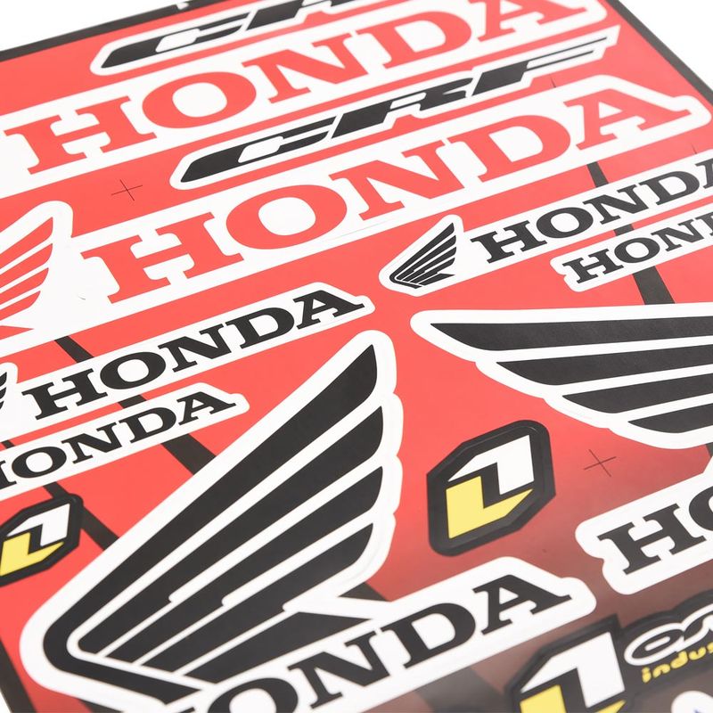 Stickers Sheet - Honda, ONE Industries