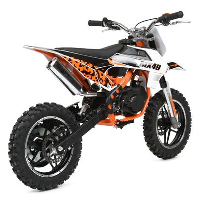 Dirt bike 49cc / barncross 2-takt 10/10 - Orange