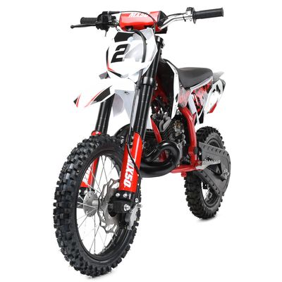 Dirtbike MX50 2-takt 14/12 - Röd