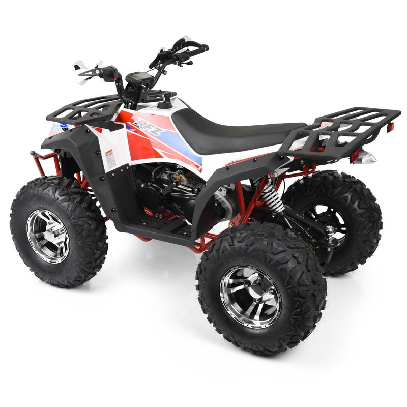 ATV 200cc Arbetsfyrhjuling 4x2 CVT 4-takt, Aluminiumfälgar