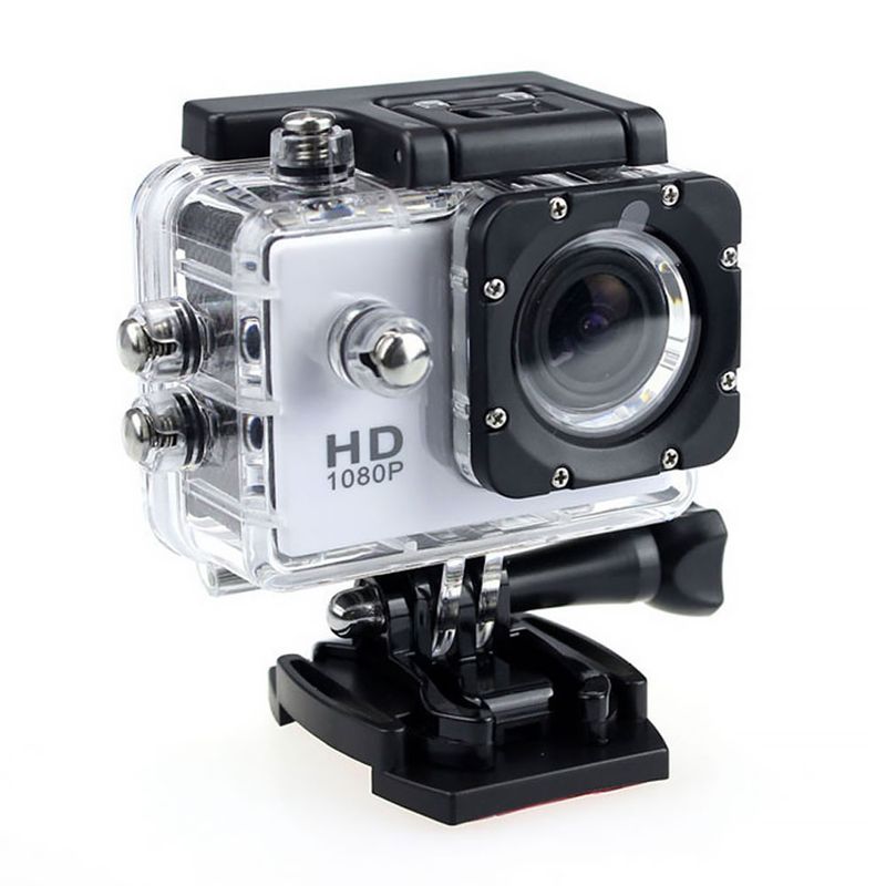 Outdoor sports camera 1080p with waterproof shell (Black)