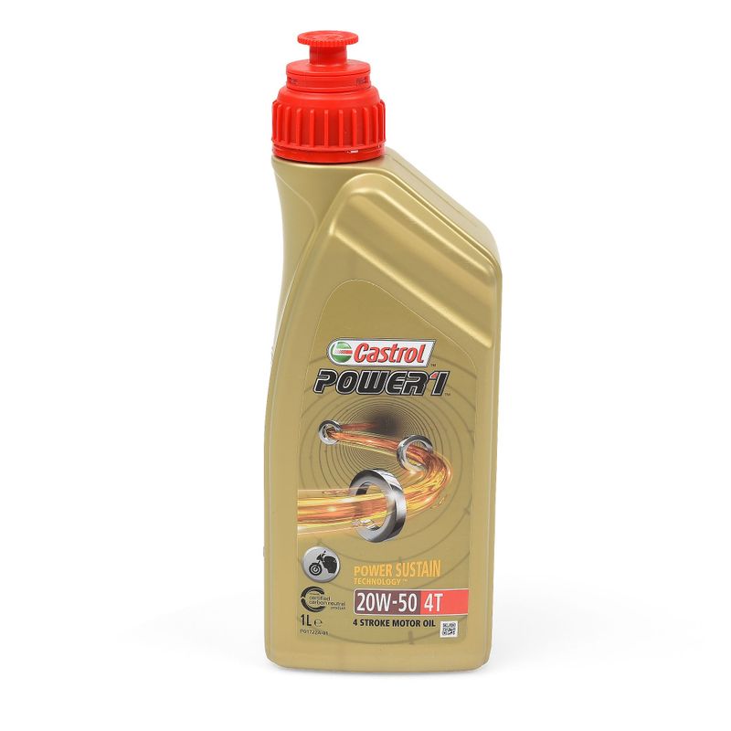 Motorolja 20W-50 4-takt, Castrol, 1L