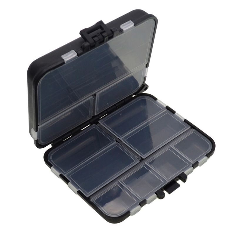 Double layer fishing lure bait box