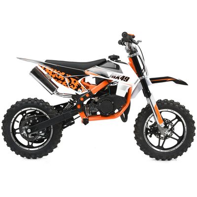 Dirt bike 49cc / barncross 2-takt 10/10 - Orange