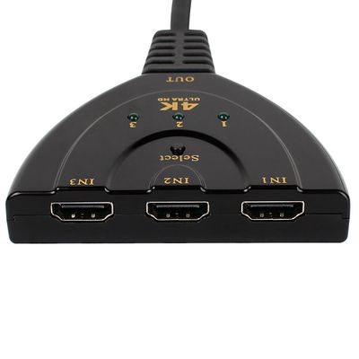 4K Ultra HD 3-Port HDMI Switch