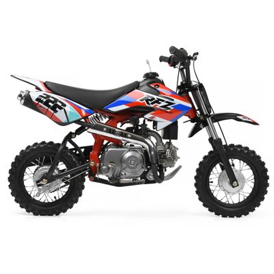 Barncross Dirt bike Apollo RFZ 70cc, 10/10 - Svart