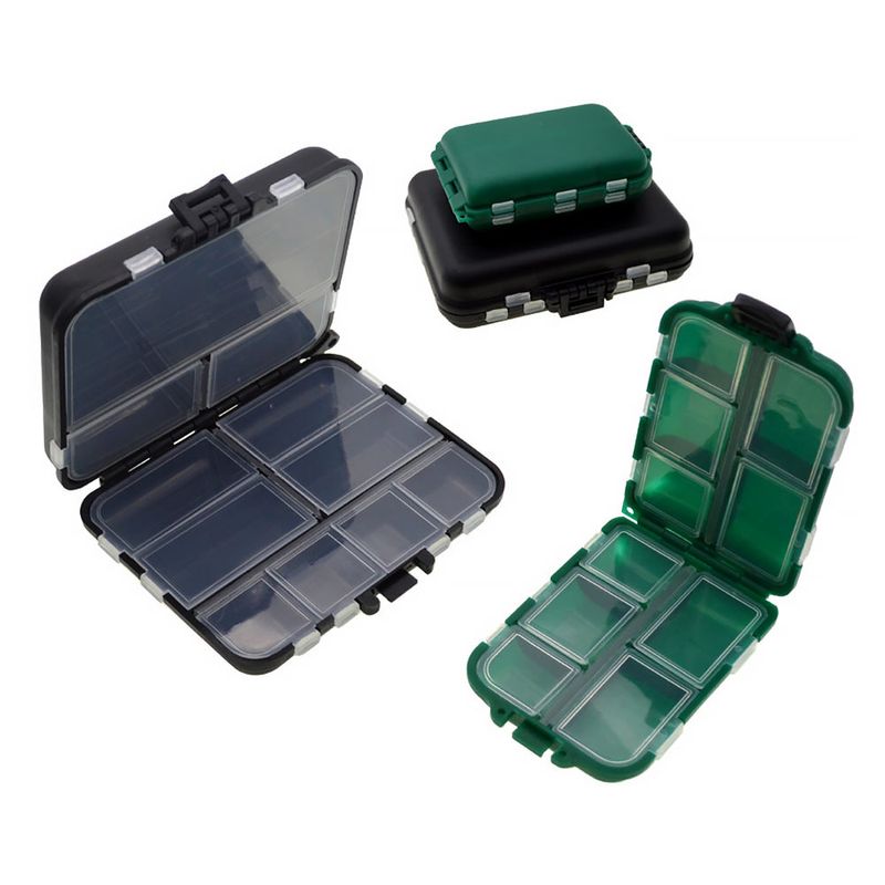 Double layer fishing lure bait box