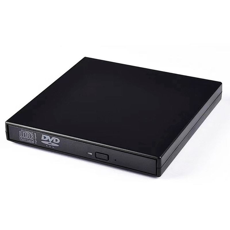 USB 2.0 External DVD optical drive (Black)