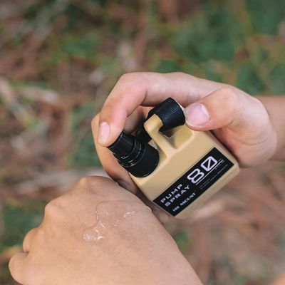 Outdoor 80ml spray bottle, Khaki (lotion pump head)