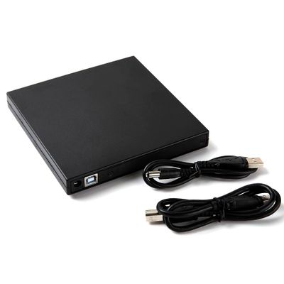 USB 2.0 External DVD optical drive (Black)