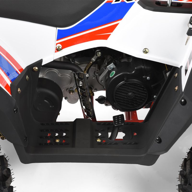 ATV 200cc Arbetsfyrhjuling 4x2 CVT 4-takt, Aluminiumfälgar