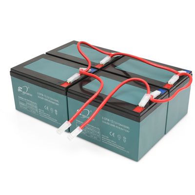 Batteri 48V (4-pack 12V 12Ah) Elscooter / El Fyrhjuling