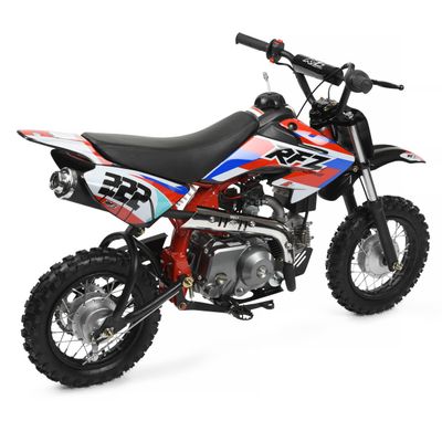 Barncross Dirt bike Apollo RFZ 70cc, 10/10 - Svart