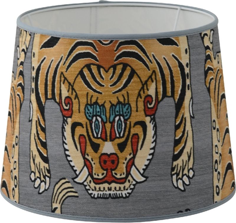 Tiger oval skärmar grå