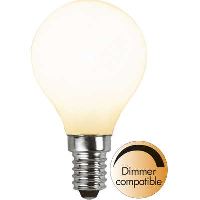 Klotlampa LED 5W E14 opal