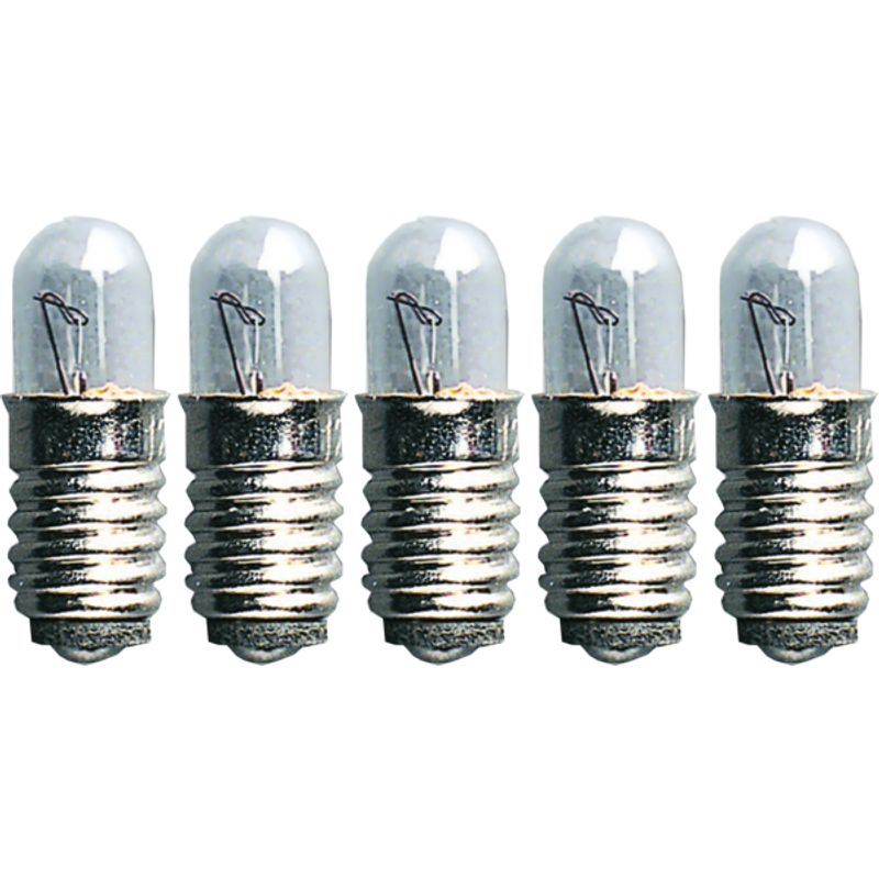 Reservlampa E5 1,2W 12V 5-pack