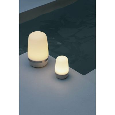Spirit USB bordslampor platinum grey
