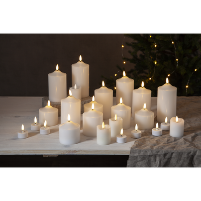 Flamme blockljus 17