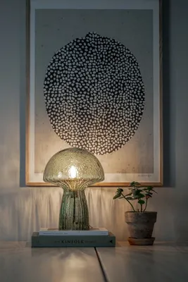 Fungo bordslampa grön
