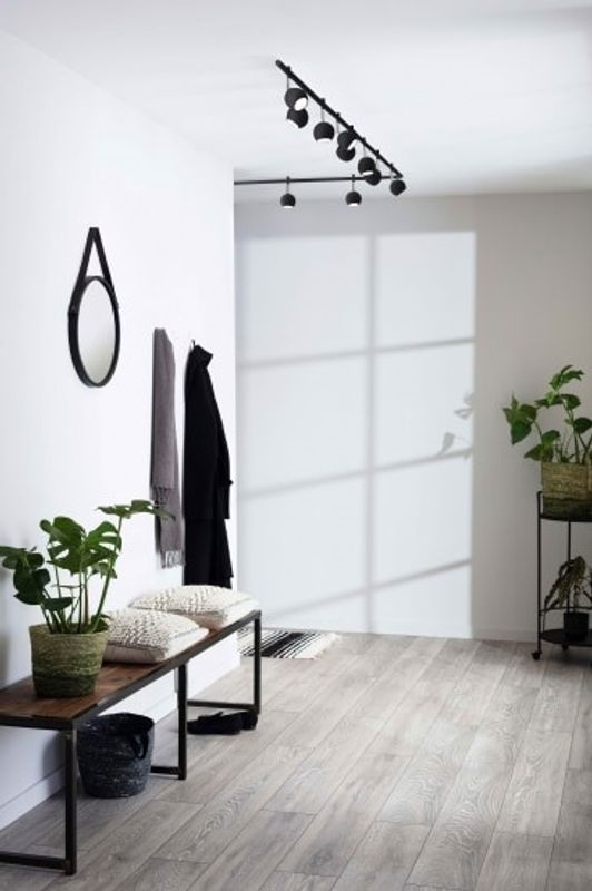 EXPAND spotlight rund 70 GU10 svart