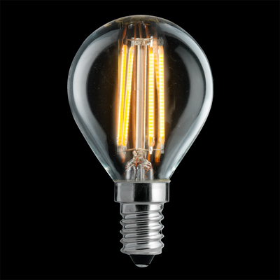 Klotlampa LED E14 klar 3-steg memory