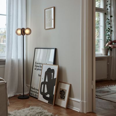 Discus golvlampa