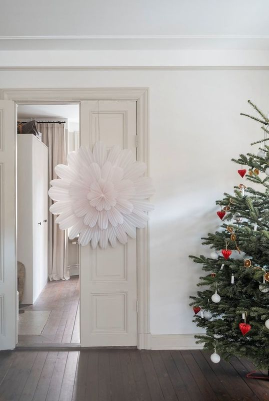 Snöblomma julstjärna 100 vit